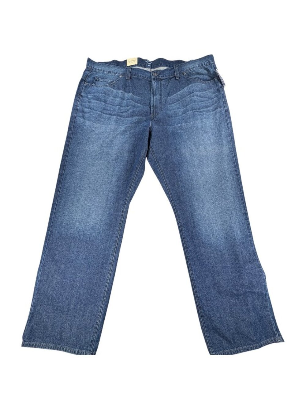 Nautica Denim Relaxed Jeans Mens 46x34 NWT Blue 100 Cotton 9D8102